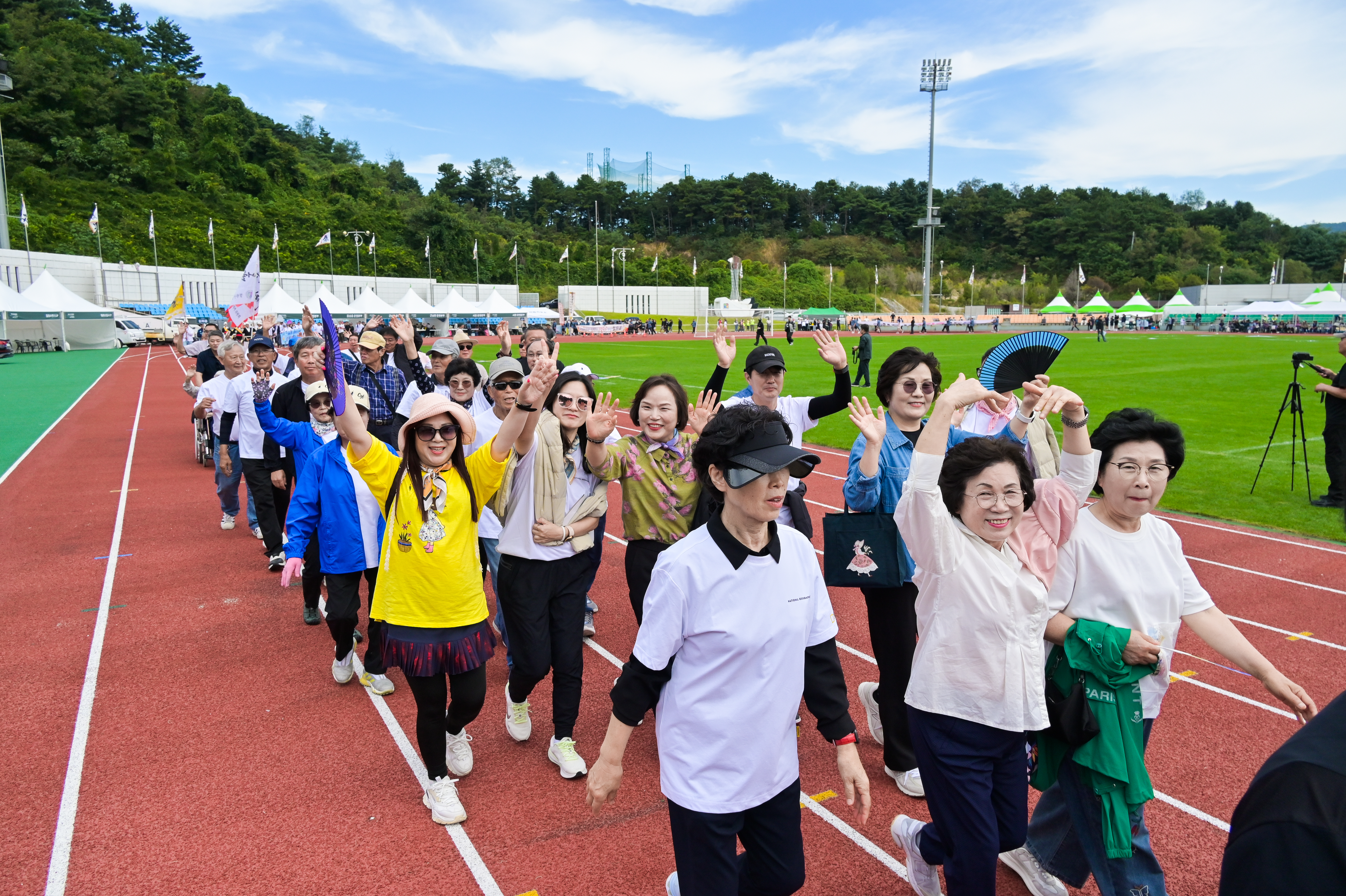 2025년 [제43회 태봉제] 군민 한마음 체육대회 입장식